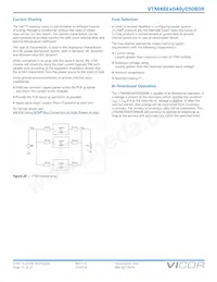 VTM48ET040M050B0R Datasheet Page 17