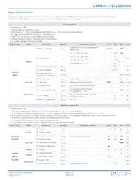 VTM48ET120M025A0R Datasheet Page 5
