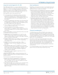 VTM48ET120M025A0R Datasheet Pagina 12