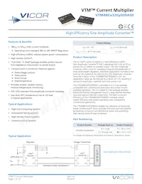 VTM48ET320M009A00 Datasheet Cover