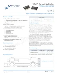VTM48ET480M006A00 Datasheet Cover