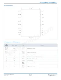 VTM48KP020T088AA1 데이터 시트 페이지 2