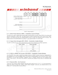 W25Q16JLZPIG Datasheet Pagina 15