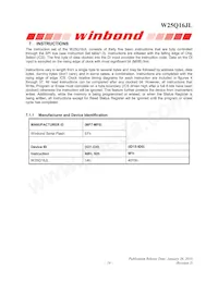 W25Q16JLZPIG Datasheet Pagina 19