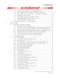 W25Q257FVFIG Datasheet Page 3