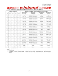 W25Q257JVFIQ Datasheet Page 22