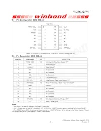 W25Q32FWBYIC TR Datasheet Page 7