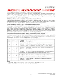W25Q32FWBYIC TR Datasheet Page 17