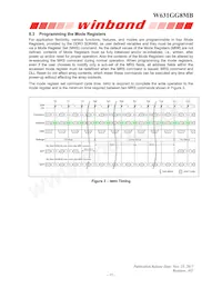 W631GG8MB15I Datasheet Page 15