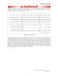 W631GU6KB11I Datasheet Page 16