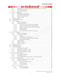 W631GU6KS-15 TR Datenblatt Seite 2