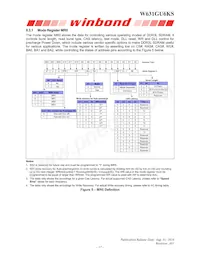 W631GU6KS-15 TR Datasheet Page 17