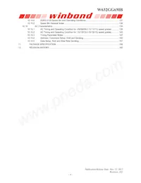 W632GG6MB15J Datasheet Page 4
