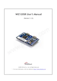 WIZ120SR Datenblatt Cover