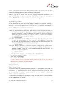 WIZ120SR Datasheet Page 16