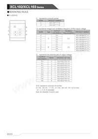 XCL103E553CR-G Datasheet Page 22
