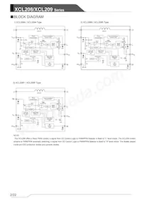 XCL209A113DR-G Datasheet Page 2