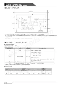 XCL214E363DR Datasheet Page 2