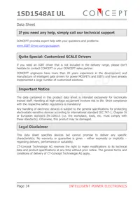 1SD1548AI UL Datasheet Pagina 14