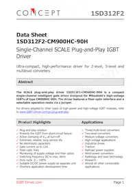 1SD312F2-CM900HC-90H Datenblatt Cover
