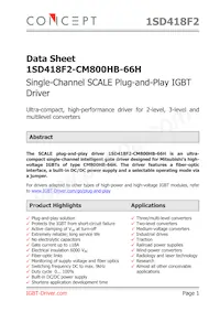 1SD418F2-CM800HB-66H Datasheet Copertura