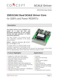 2SD315AI Datasheet Cover