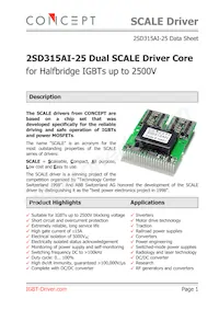 2SD315AI-25 Datasheet Cover