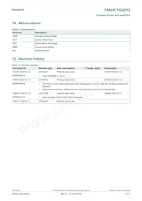 74AHC1G4212GWH Datasheet Page 9