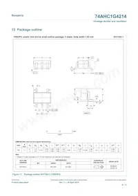 74AHC1G4214GWH Datasheet Page 9