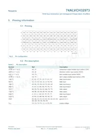74ALVCH32973EC Datasheet Page 3