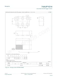 74AUP1G14GN Datasheet Page 20