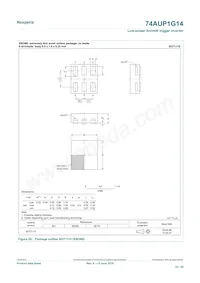 74AUP1G14GN Datasheet Page 22