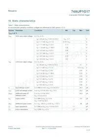 74AUP1G17GN Datasheet Page 5