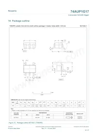 74AUP1G17GN Datasheet Page 16