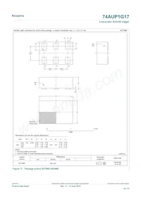 74AUP1G17GN Datasheet Page 18