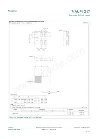 74AUP1G17GN Datasheet Page 20