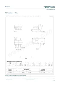 74AUP1G34GN Datasheet Page 13