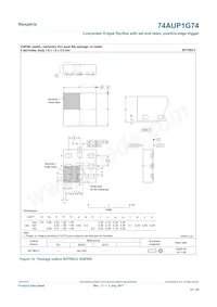 74AUP1G74GD Datasheet Page 22