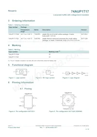74AUP1T17GXH Datasheet Page 2