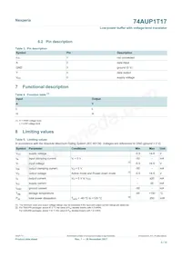 74AUP1T17GXH Datasheet Page 3
