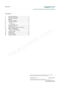 74AUP1T17GXH Datasheet Page 15