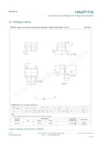 74AUP1T32GWH Datasheet Page 10