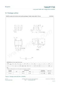 74AUP1T50GWH Datasheet Page 10