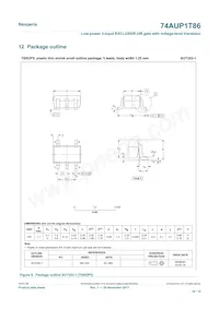 74AUP1T86GWH Datasheet Page 10
