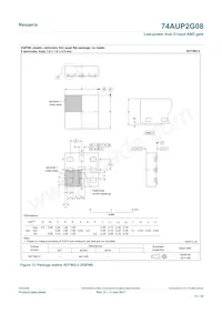 74AUP2G08GD Datasheet Page 15
