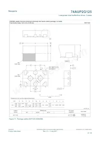 74AUP2G125GD Datasheet Page 22