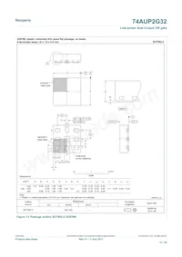 74AUP2G32GD Datasheet Page 15