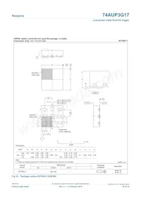 74AUP3G17GNX Datasheet Page 16