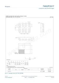 74AUP3G17GNX Datasheet Page 18