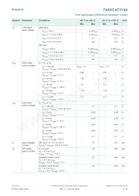 74AVC4T3144GU12X Datasheet Page 6